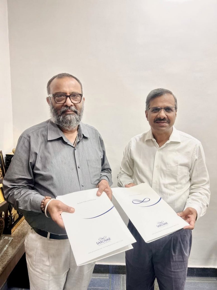 Sarovar Hotels announces the signing of Golden Tulip Jalpaiguri, West Bengal, with 121-key