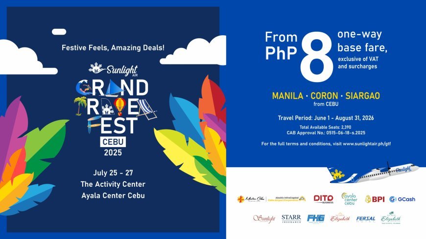 Sunlight Air’s Grand Travel Fest makes its way back to Cebu