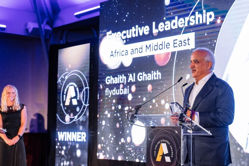 flydubai’s Ghaith Al Ghaith honoured at 2025 Airline Strategy Awards