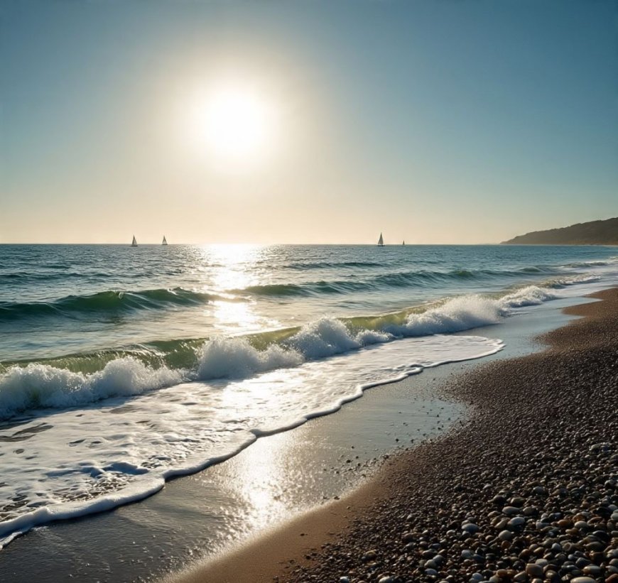 Hushinish Beach A Hidden Gem in Scotland, Just Like the Caribbean with its Pristine White Gold Sands and Turquoise Waters, Offering a Tranquil Escape from the Ordinary in the Heart of the UK