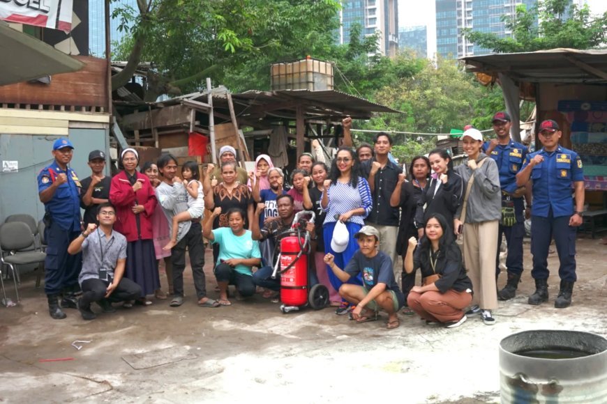 Archipelago holds fire safety training in Kampung Gasong