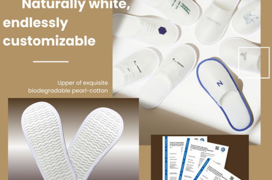 Indulge your guests in sustainable elegance with GCSTIMES Eco Slippers