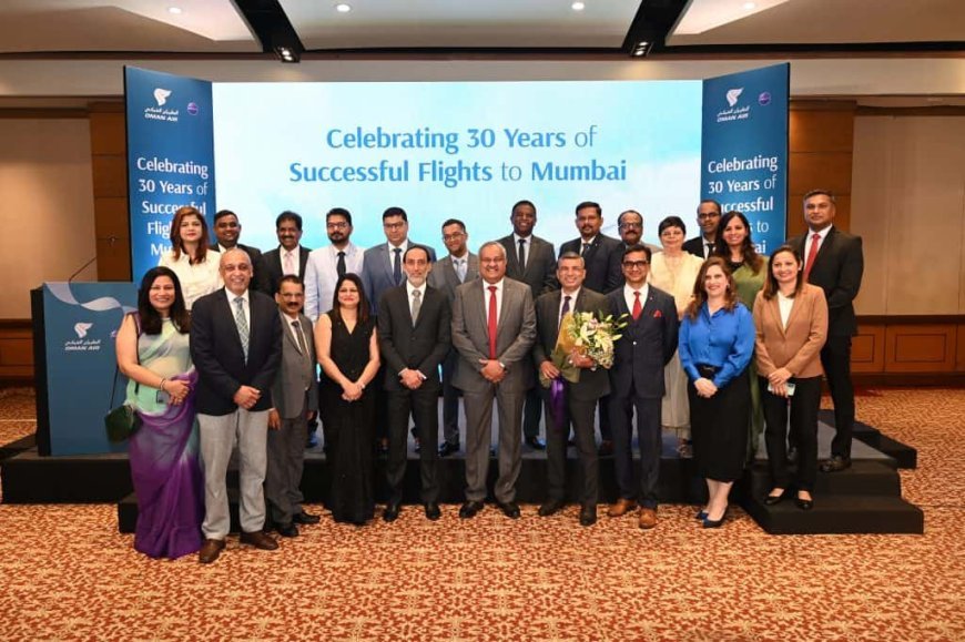 Oman Air Marks 30 Years of Mumbai-Muscat Route