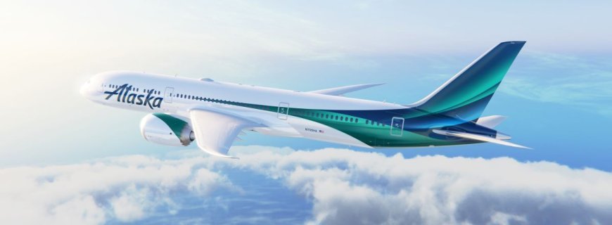 Alaska Airlines Unveils New Northern Lights-Inspired Livery on Boeing 787s, Signaling Global Expansion