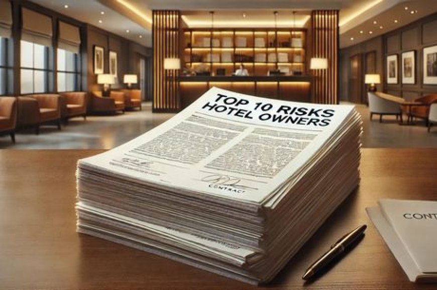 Top 10 Risks Hotel Owners Face When Hiring a Hotel Management Company